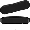 Two views of a black cordless phone handset. Produktbild-Vorschau