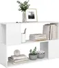 A white bookshelf with decorative items and books. Náhled obrázku produktu