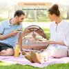 Lit de voyage Twinky Baby avec matelas, de la naissance à 3 Voir les images du produit 5