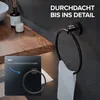 ovimar Handtuchring Halsnoy rund | Edelstahl schwarz matt | Produktbild-Vorschau 5