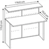 Kerkmann Design-Theke Kompakt-gerade Genua 3995 B 116 × T Produktbild-Vorschau 12