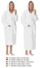 Bademantel für Damen mit Kapuze, extra lang, 100% Produktbild-Vorschau 2