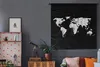 MuchoWow® Wandteppich Wandbehang Weltkarte - Marmor - Produktbild-Vorschau 5