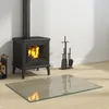 vidaXL Ohniště s průhlednou skleněnou deskou 80 x 60 cm Náhled obrázku produktu 2