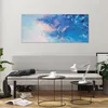 Bilder auf glas - Einteilig - Abstraktion blau gemalt - Produktbild-Vorschau 6