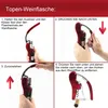 Korkenzieher Profi – Hebel Flaschenöffner aus Zinklegierung Produktbild-Vorschau 3