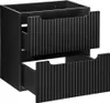 Waschtischunterschrank 60 cm , schwarz, NEWPORT-56-BLACK Produktbild-Vorschau 1