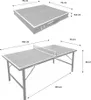 sweeek - Mini-Tischtennisplatte Indoor, klappbar, mit 2 Produktbild-Vorschau 6
