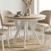 Runder Ausziehbarer Tisch für Esszimmer, PERO mit einem Produktbild-Vorschau 1