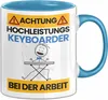 Keyboarder Tasse Geschenk Lustiger Spruch Geschenkidee für Produktbild-Vorschau 1