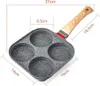 Spiegeleipfanne, Pancake Pfanne mit Deckel 4 Loch Produktbild-Vorschau 3