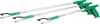 Three trash grabbers of varying lengths are arranged diagonally on a white background. Anteprima dell’immagine prodotto