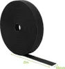 Klett-Kabelbinder 2m x 10mm Schwarz zuschneidbar für Produktbild-Vorschau 2