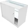 Bancone da negozio a LED bianco C1200 – Ante scorrevoli con Anteprima dell’immagine prodotto 7