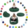 Sitzsack mit füllung 2 in 1 Sitzkissen Bean Bag Outdoor Produktbild-Vorschau 2
