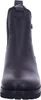 A front view of a black leather boot. Produktbild-Vorschau