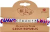 GiftyCity Pletený náramek Czechia v barvách trikolóry Náhled obrázku produktu 1