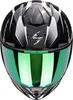 Casco Scorpion Exo-530 Air Theras, nero/bianco/verde, L Anteprima dell’immagine prodotto 2