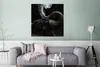 MuchoWow® Poster Elefant spuckt Wasser 75x75 cm - Wand Produktbild-Vorschau 5