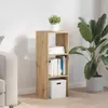 Bücherregal Stapelbar Artisan-Eiche 30x30x80 cm Produktbild-Vorschau 3