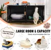 Kattentoilet, kattenbak, kattenhuis, kast voor katten, Productafbeelding-voorbeeld 4