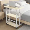 Höhenverstellbar Schreibtische mit Rädern PC Büro 60x40 cm Produktbild-Vorschau 4