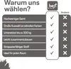 Best For Home | Würfel Pouf Hocker | Anthrazit Poof Produktbild-Vorschau 7