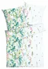 Bettwäsche Kaeppel Seersucker 466-03 Inaya Blätter aqua Produktbild-Vorschau 2