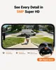 Anlapus A60 Pro 3K 5MP WLAN Fensterkamera, Innenüberwachung Produktbild-Vorschau 2