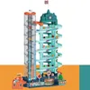 Dětská 6-ti úrovňová garáž/parkoviště a skluzavka s výtahem Náhled obrázku produktu 5