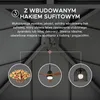 Diagram showing a gazebo's ceiling hook with examples of items that can be hung from it. Náhled obrázku produktu