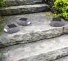 Set da 6 lampade solari a LED, design a forma di pietra, Anteprima dell’immagine prodotto 5