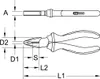 KS TOOLS Kombinationszange 115.1021-E Werkzeugstahl 300g Produktbild-Vorschau 4