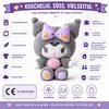 wiztex San-Rio Kuscheltier - 23 cm Grau Niedliches Anime Produktbild-Vorschau 5