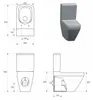 Sedile WC Ramm compatibile con Cersanit Como, realizzato in Anteprima dell’immagine prodotto 8