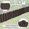LARS360 Bordure de jardin 4,6m aspect bois Bordure de Voir les images du produit 3