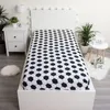 JERRY FABRICS Lenzuolo Calcio Cotone, 90/200 cm Anteprima dell’immagine prodotto 2