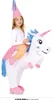 Aufblasbares Aufsitz Einhorn Kostüm für Mädchen Produktbild-Vorschau 6