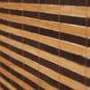Homestyle4u Paravent Raumteiler 6 teilig Holz Bambus Braun Produktbild-Vorschau 6