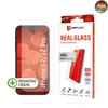 A screen protector for an Apple iPhone 12/12 Pro is shown with its packaging and a mounting frame. Anteprima dell’immagine prodotto