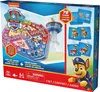 The image shows the packaging of a Paw Patrol 2-in-1 game set, featuring both a pop-up game and a memory game. Produktbild-Vorschau