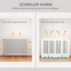 HOMCOM Heizungsabdeckung Heizkörperverkleidung 90x18x84cm Produktbild-Vorschau 6