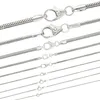Silberkette Schlangenkette Länge 45cm - Breite 2,4mm - 925 Produktbild-Vorschau 1