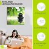 ARTland Leinwandbild Zen Steinpyramide auf Wasseroberfläche Produktbild-Vorschau 3