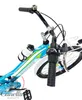 Kinderfahrrad MTB Canellini LINCY 24" - Hellblau/Grün Produktbild-Vorschau 2