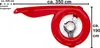 Kettenschutz Kinderrad 16" - 20" einstellbar Rot Produktbild-Vorschau 6