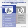 Digitales Blutdruckmessgerät für den Arm Manschette Produktbild-Vorschau 4