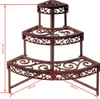 Esschert Design Blumentreppe Gußeisen Ecke 1/4-rund; BPH32 Produktbild-Vorschau 2