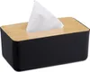 Relaxdays Kosmetiktücher Box fürs Bad, Kunststoff, Produktbild-Vorschau 1