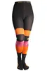 Damen Strumpfhosen aus Baumwolle Schmetterlinge Schwarz und Produktbild-Vorschau 3